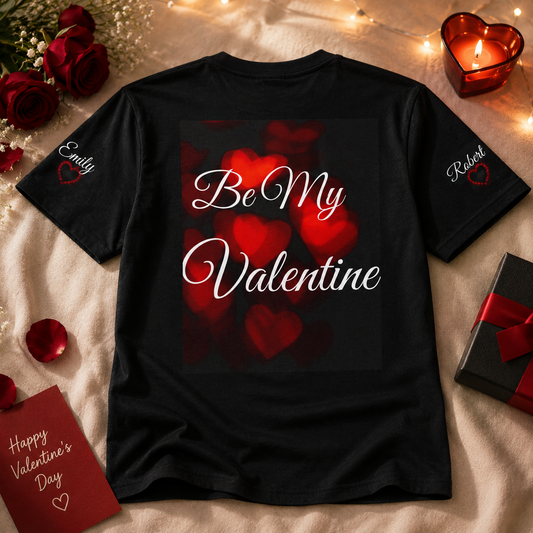 Valentine’s Day Love Tee — “LOVE / Be My Valentine” Graphic T-Shirt