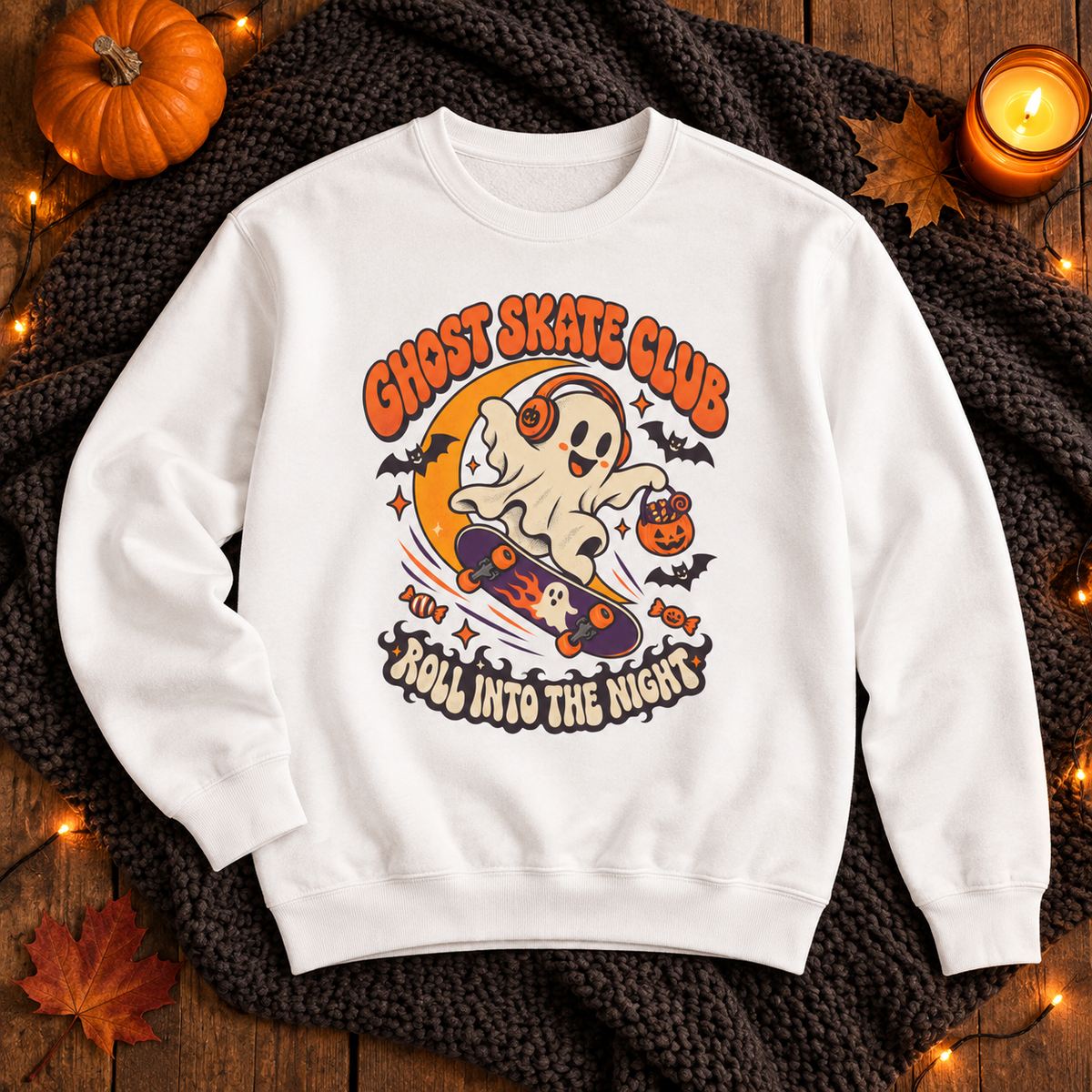 Lightweight Crewneck Sweatshirt🌙 🍂