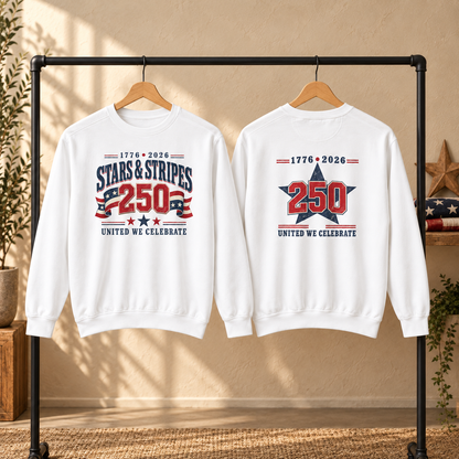 Stars & Stripes 250 Crewneck