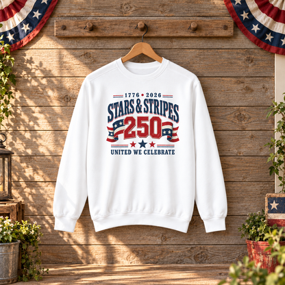 Stars & Stripes 250 Crewneck