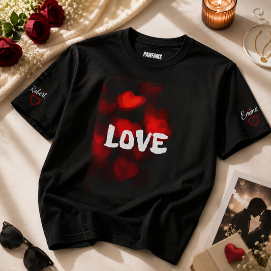 Valentine’s Day Love Tee — “LOVE / Be My Valentine” Graphic T-Shirt